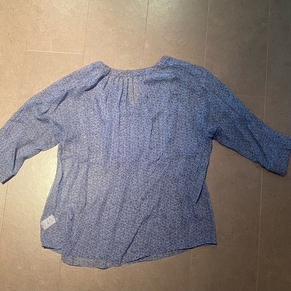 REBECCA Taylor sheer blouse size 4 - Picture 2 of 5